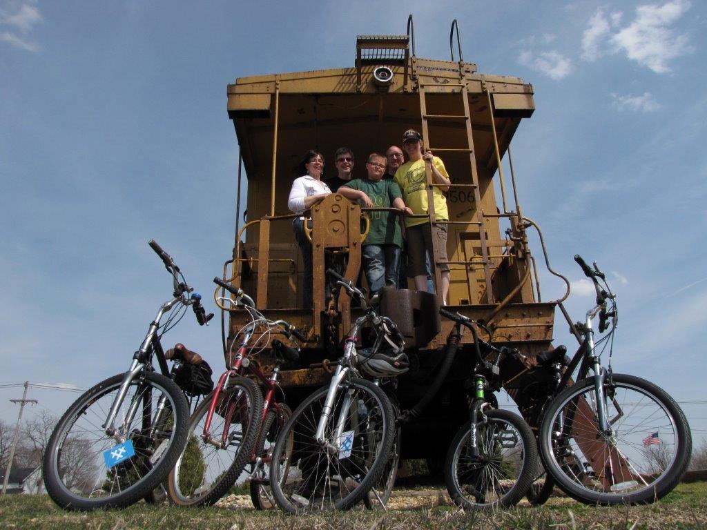 Easter Sunday #30DaysofBiking ride in Delmar, Iowa