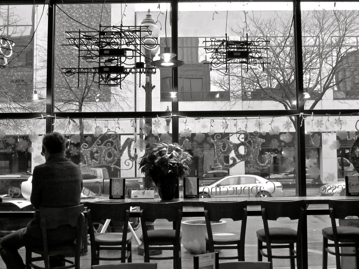 Front window, The Blue Strawberry